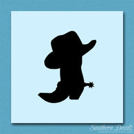 Cowboy Boot Hat Spur