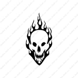 Skull Flames Fire