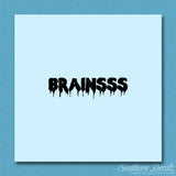 Brains Zombie Font