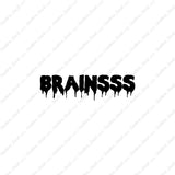 Brains Zombie Font