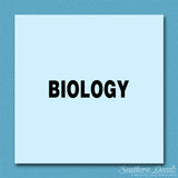 Biology Class Subject