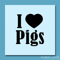 I Heart Love Pigs