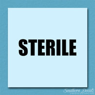 Sterile