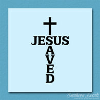 Jesus Saved Christian Cross