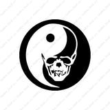 Skull Yin Yang