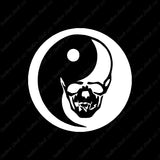 Skull Yin Yang